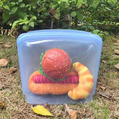 3000ml Mega Sacos Sustentáveis Reutilizáveis Microondas Duráveis Freezer e Lavadora de Pingentes